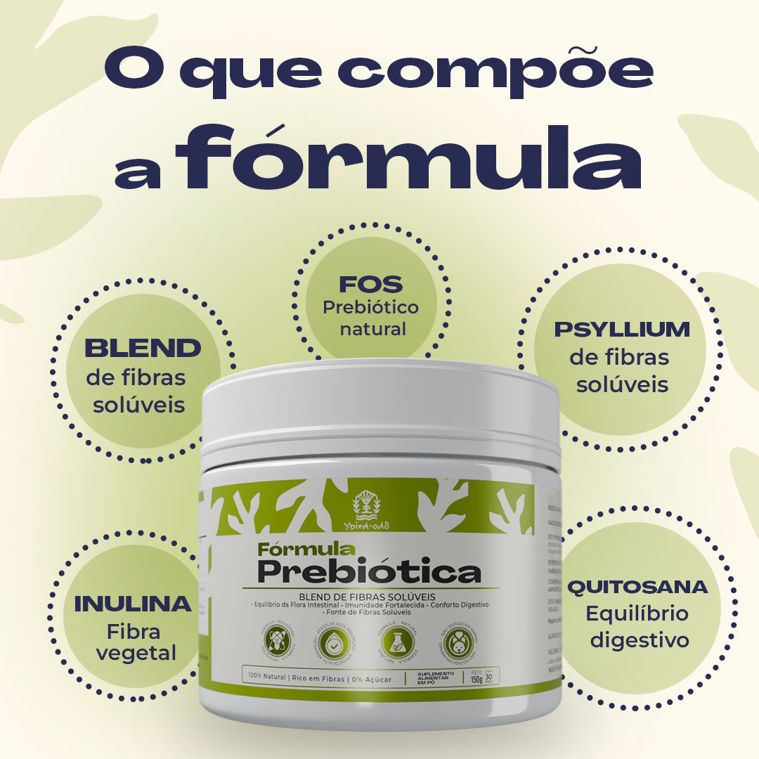 Kit Fórmula Prebiótica Ybira Odô