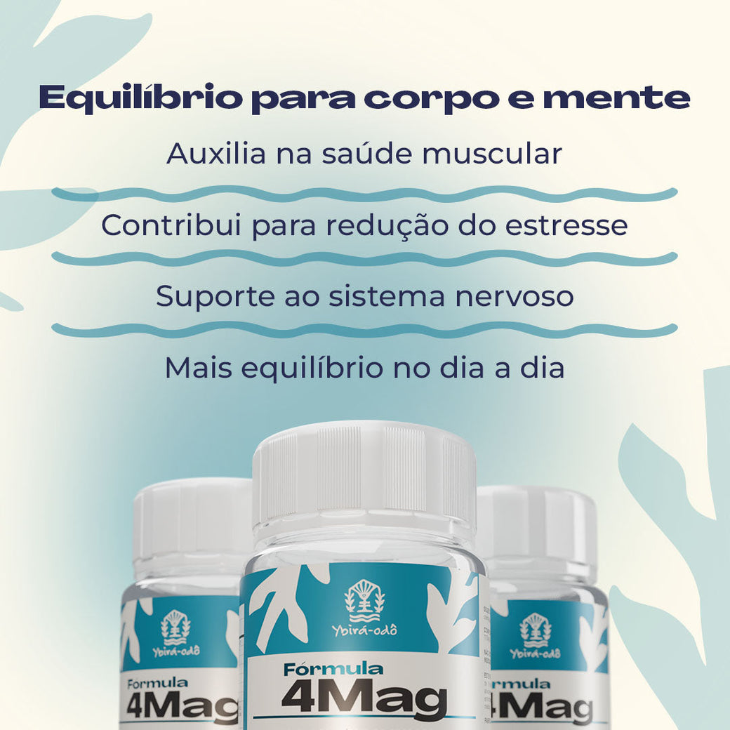 Kit Manutenção 2 Meses (4Mag + Prebiótica)