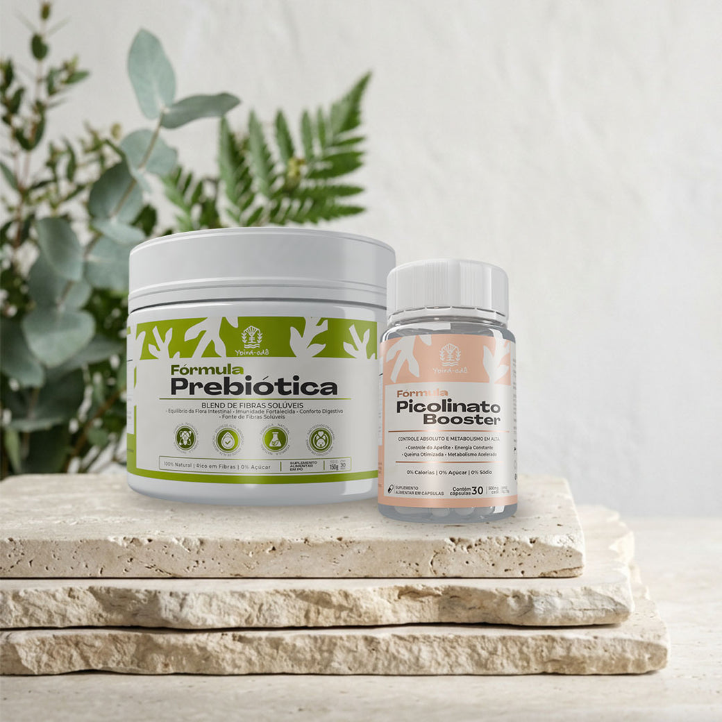 Kit Transformação Total (Prebiótica+Picolinato Booster)